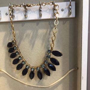 Jcrew Navy blue costume jewelry necklace